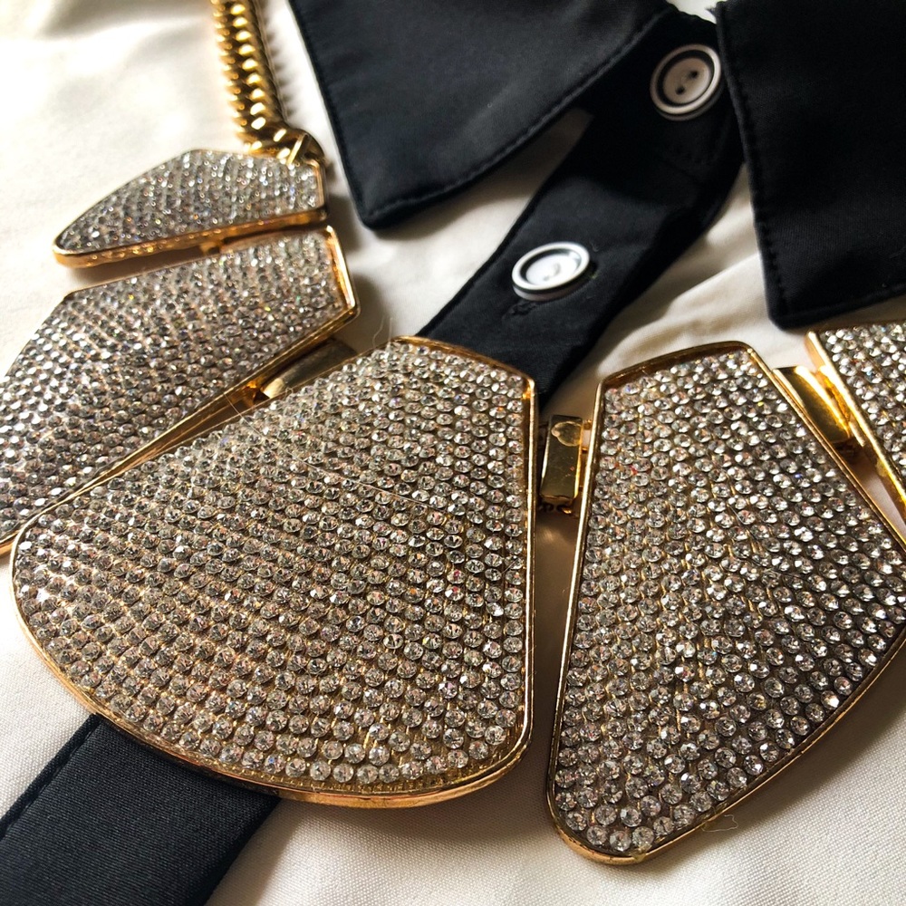 Crystal Statement Necklace - image 2